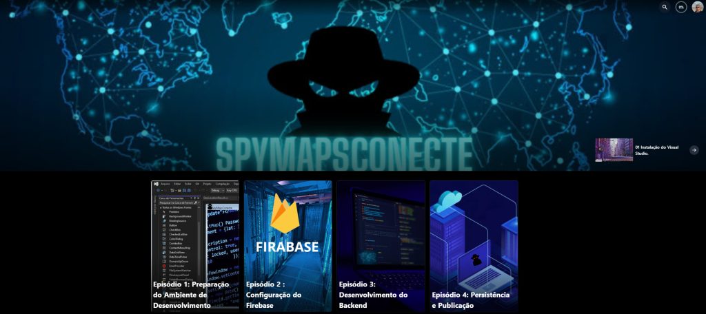 Curso SpyMapsConecte área do aluno