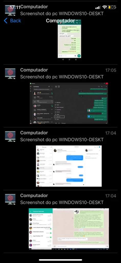 Notificação no WhatsApp