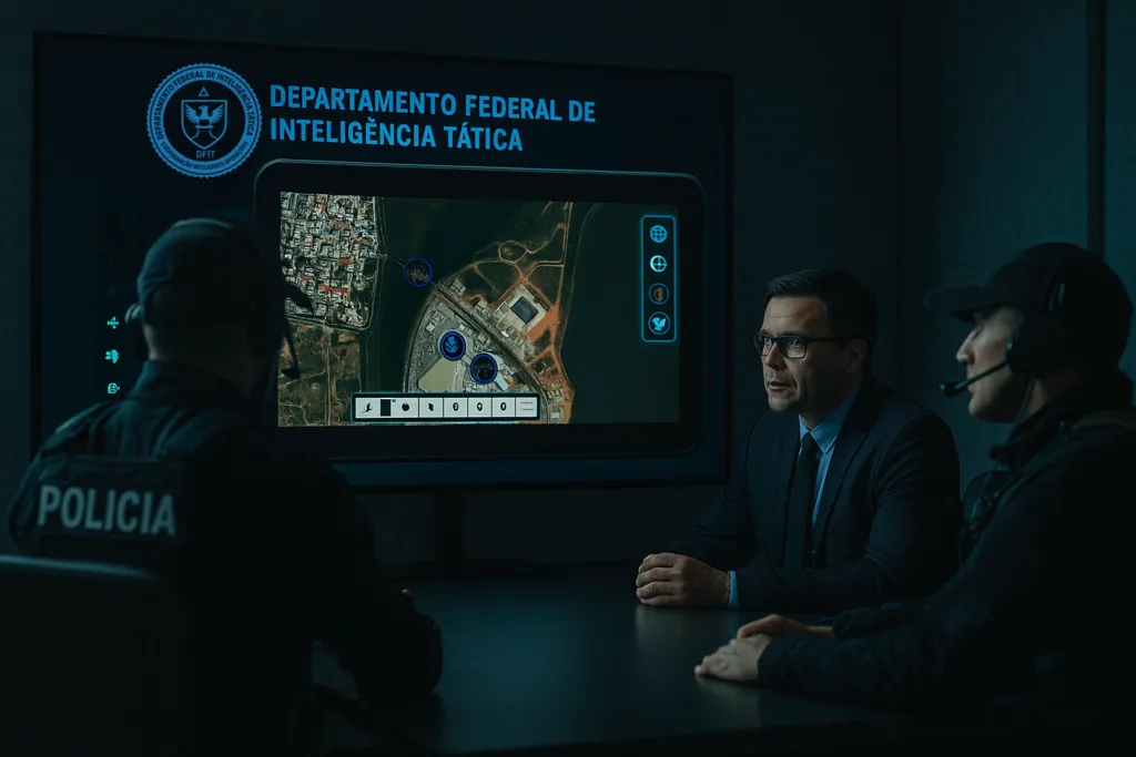 Sala de Operações DFIT – Coordenação Estratégica em Tempo Real