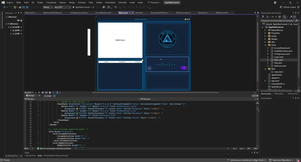 spydeltaconecte visual studio